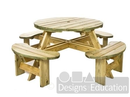 8 Seat Picnic Bench