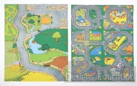 Roadway Farm Playmats Designs For Education