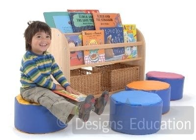 Tall Book Trolley