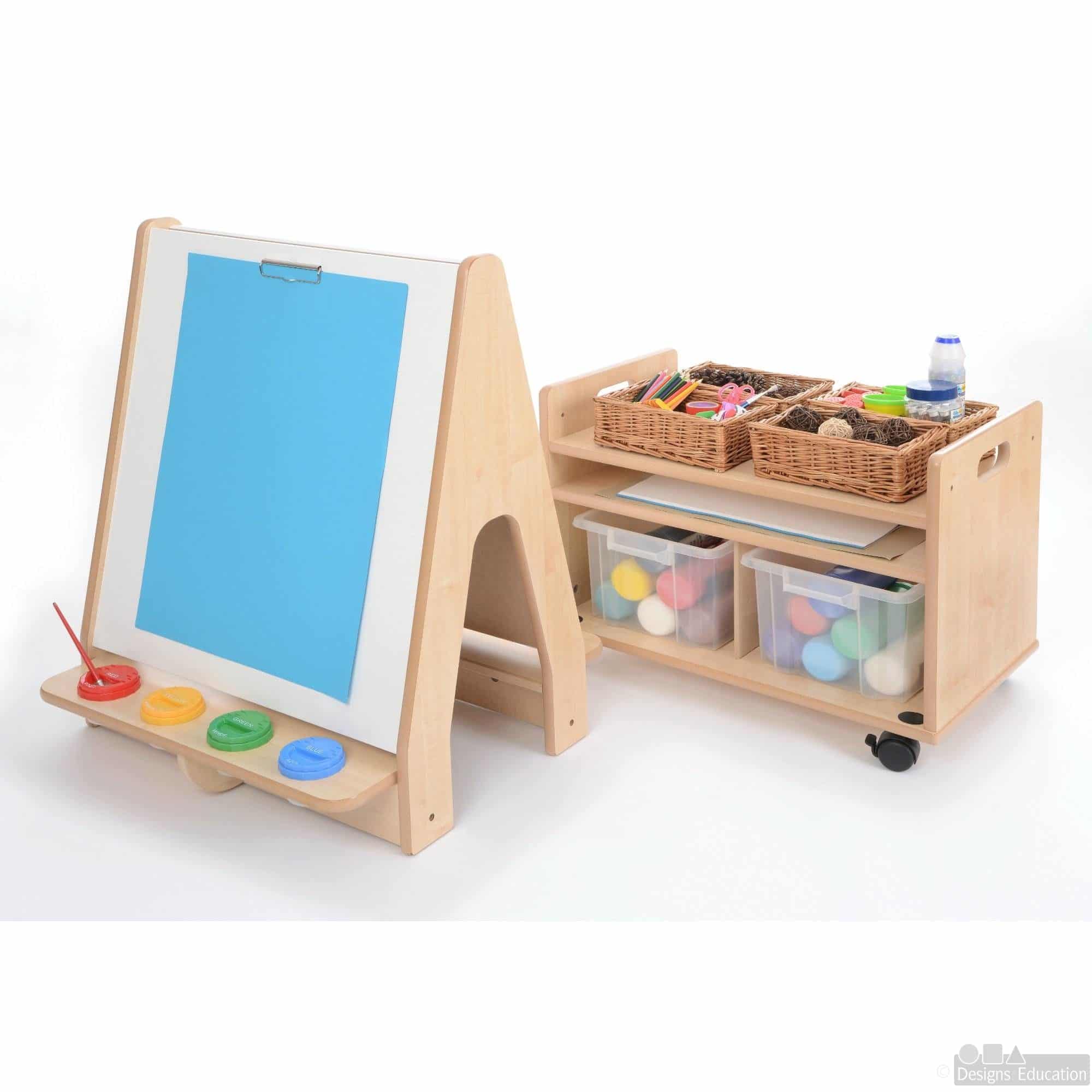 Toddler Easel Trolley Designs For Education