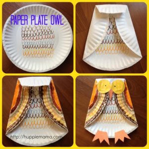 Paper-Plate-Owl