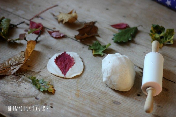 Pressing-leaves-into-salt-dough--680x453