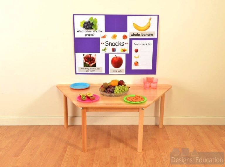 Solid Beech Trapezoidal Table - Image 2