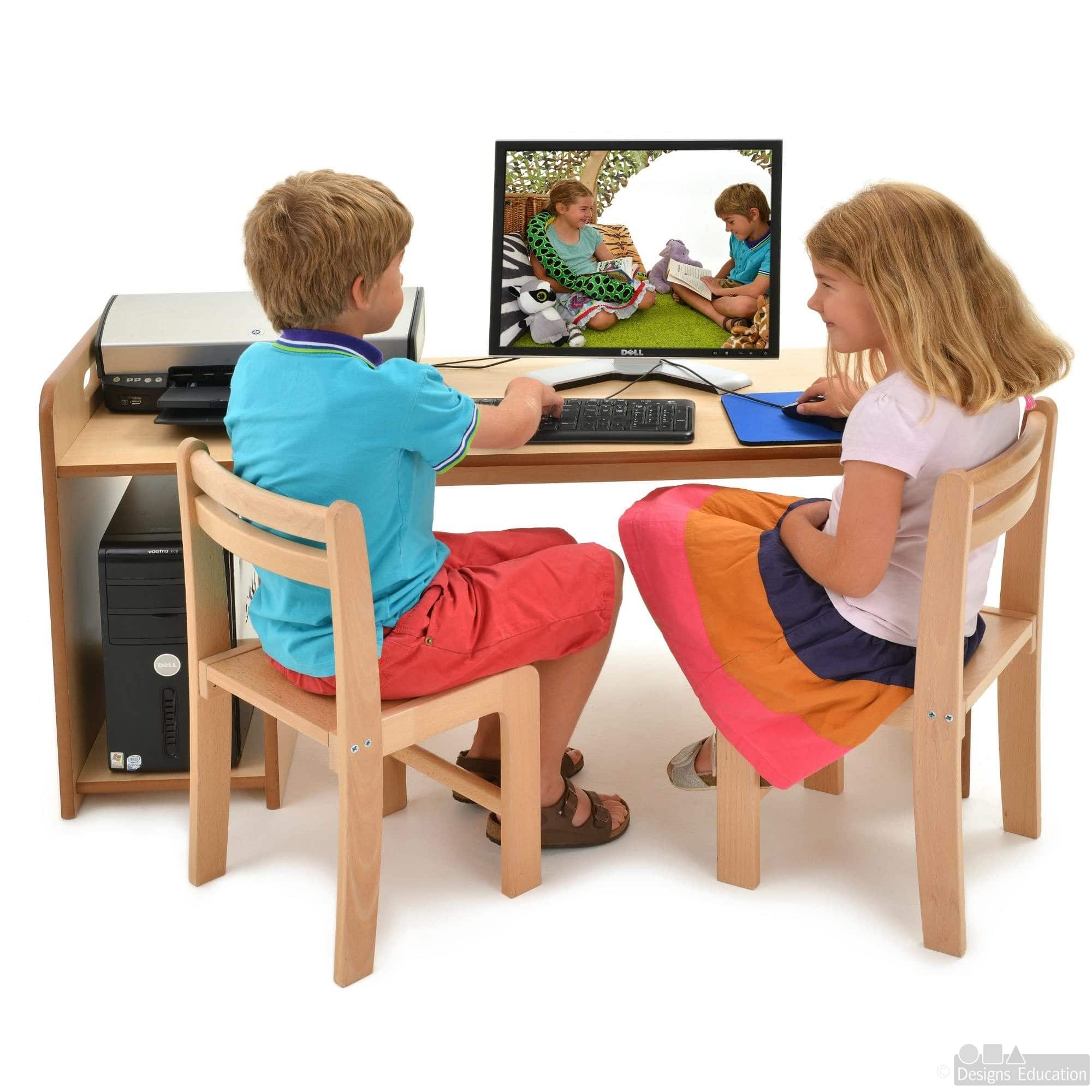 Computer table on sale chairs
