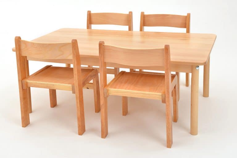 Beech Chairs Pack of 4 - Image 2