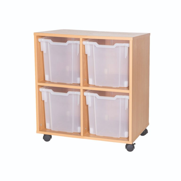 Premium Double Column Unit - 4 Jumbo Trays