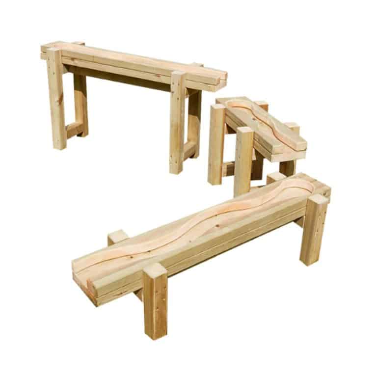 Water Play Chutes x 3