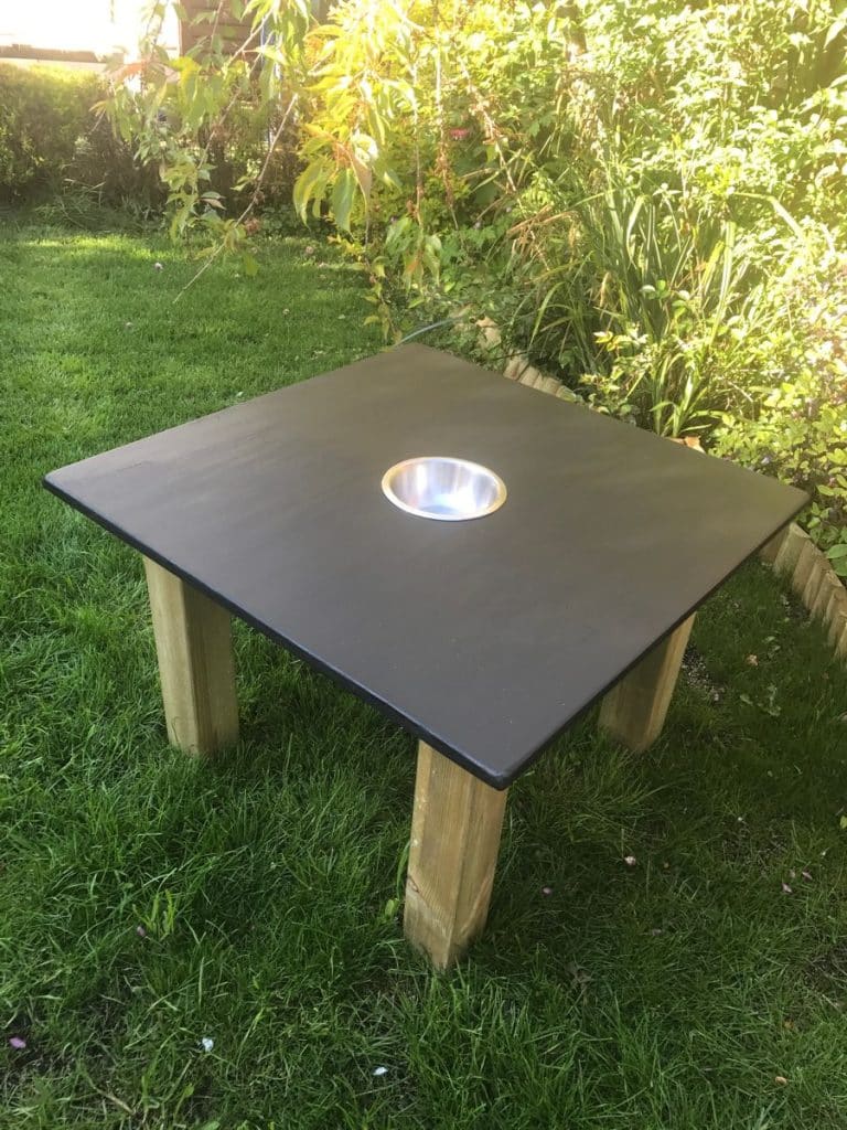 Little Literacy Chalkboard Table