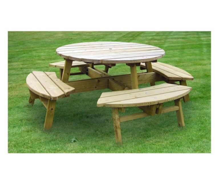 Round Picnic Table