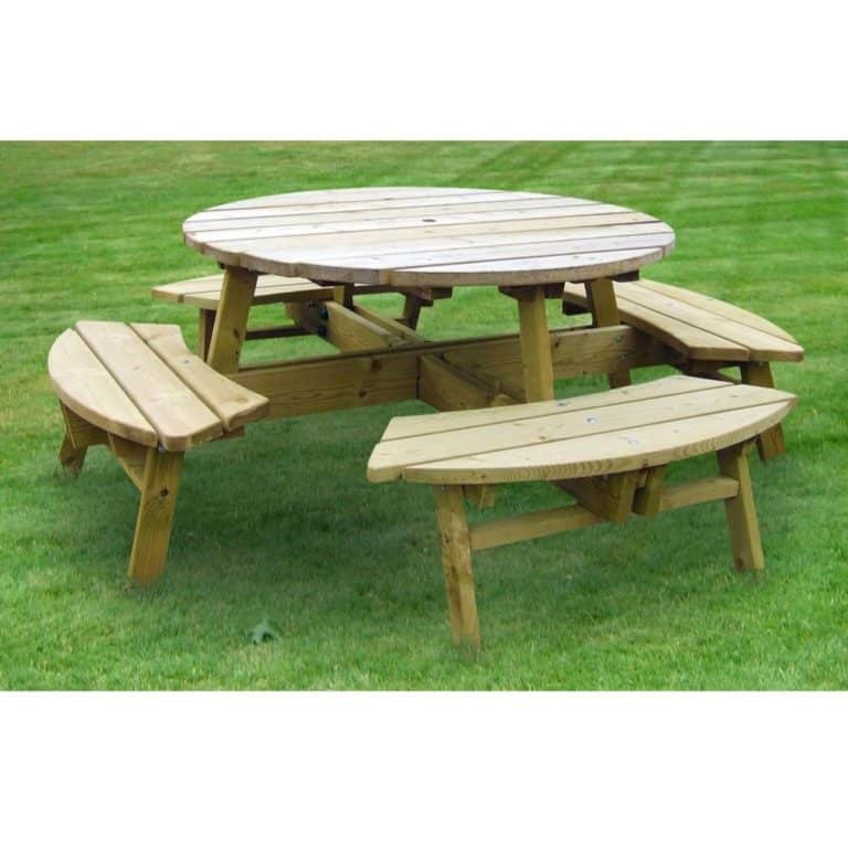 Round Picnic Table