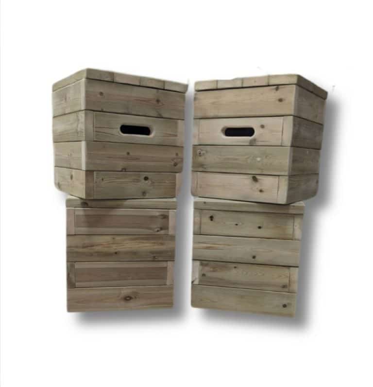 Sturdy Cube Seats (4) - Image 2