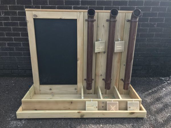 Posting Pipes with Chalkboard