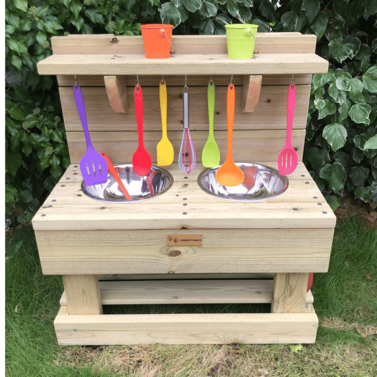 Deluxe Double Dirt Mud Kitchen