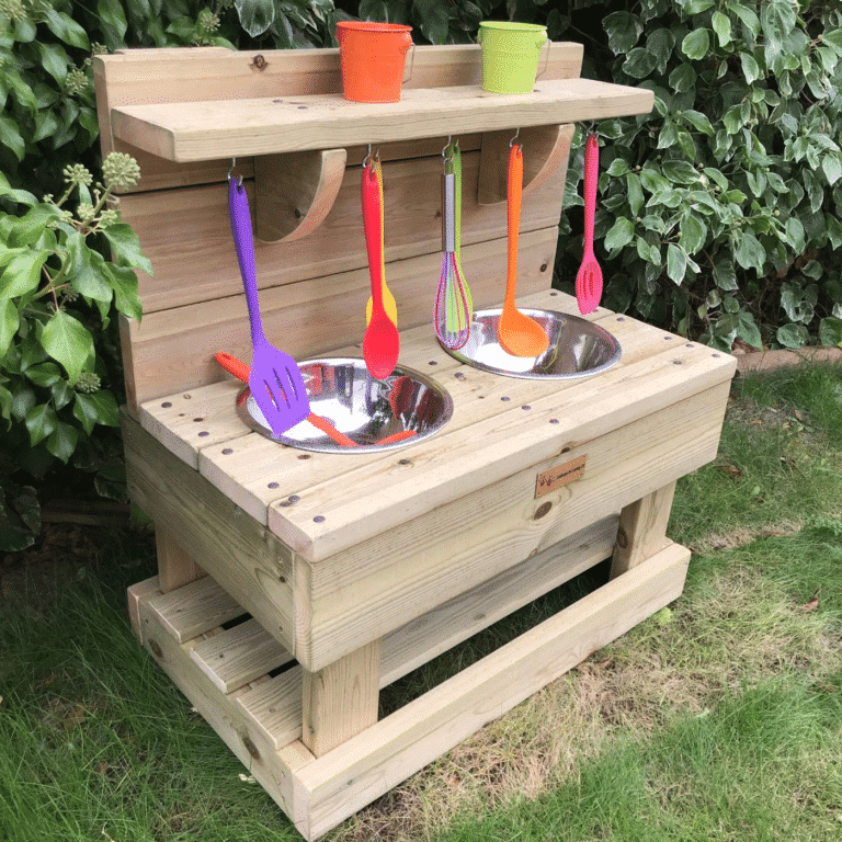 Deluxe Double Dirt Mud Kitchen - Image 2