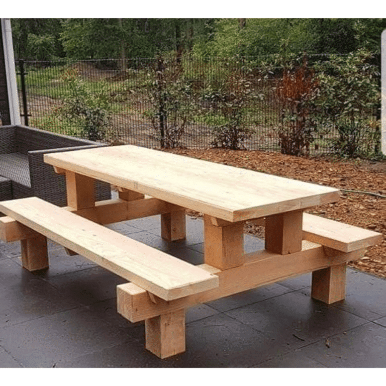 Sturdy Picnic Bench