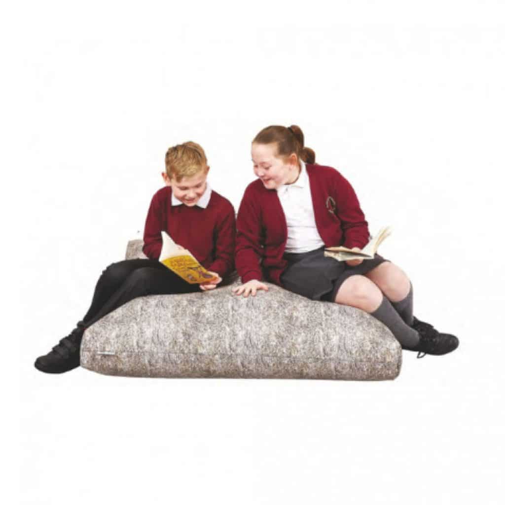Large Printed Hay Floor Bean Bag Designs For Education
