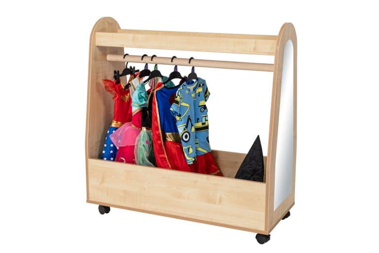Dressing Up Trolley with Mirror