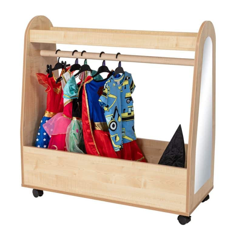 Dressing Up Trolley with Mirror