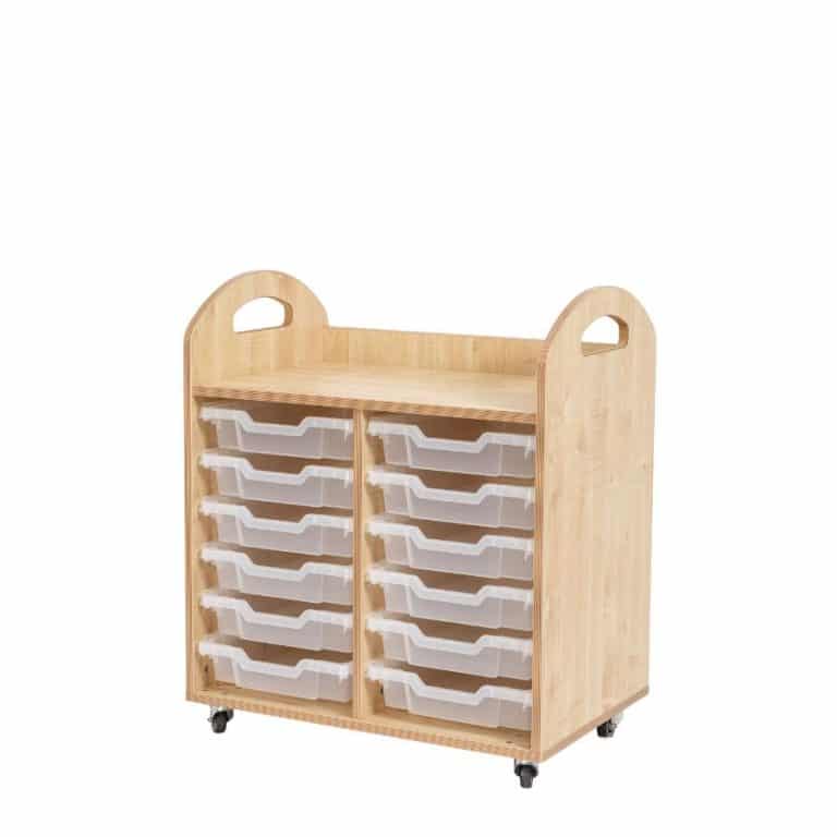 Shallow Tray Storage Unit