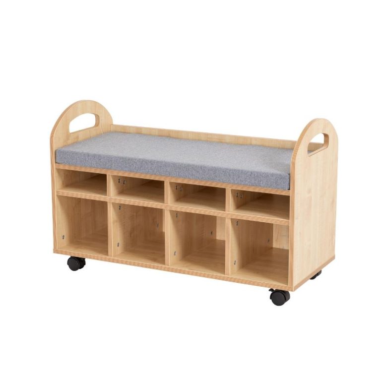 Compact Cloakroom Bench - Image 2