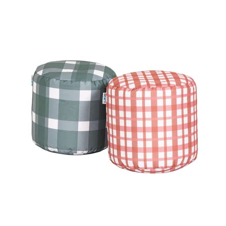 Farmhouse Gingham Large Bean Pods (2)
