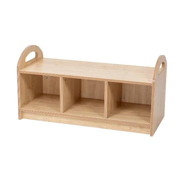 1 Tier Storage - with Back and Dividers - Image 2