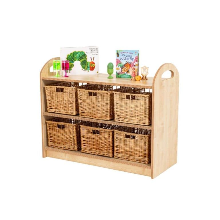 2 Tier Open Storage