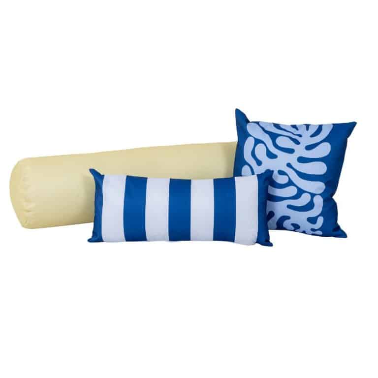 Coastal Bolster Cushion Set (3)