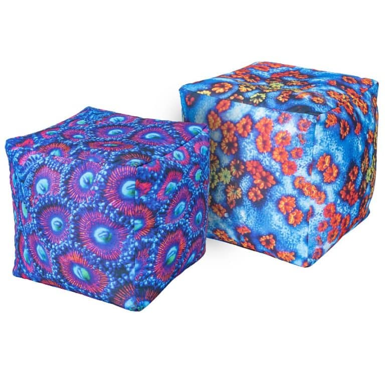 Coral Bean Cubes Set 1 (2)