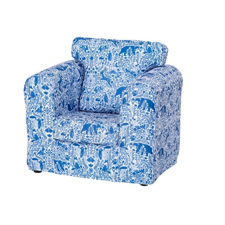 Nordic Kendal Loose Cover Chair - Woodland print