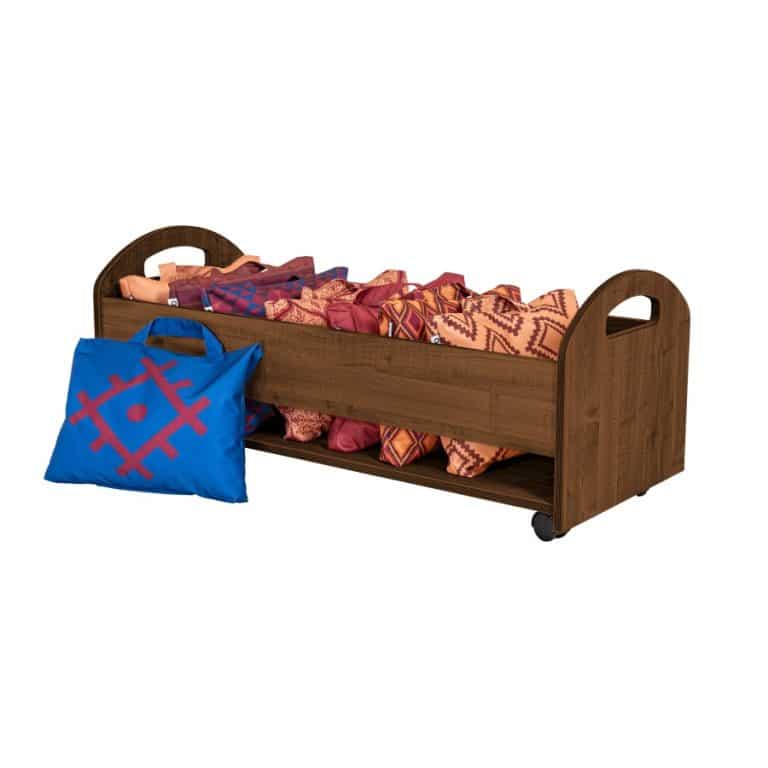 Bohemian Bean Cushions and Trolley