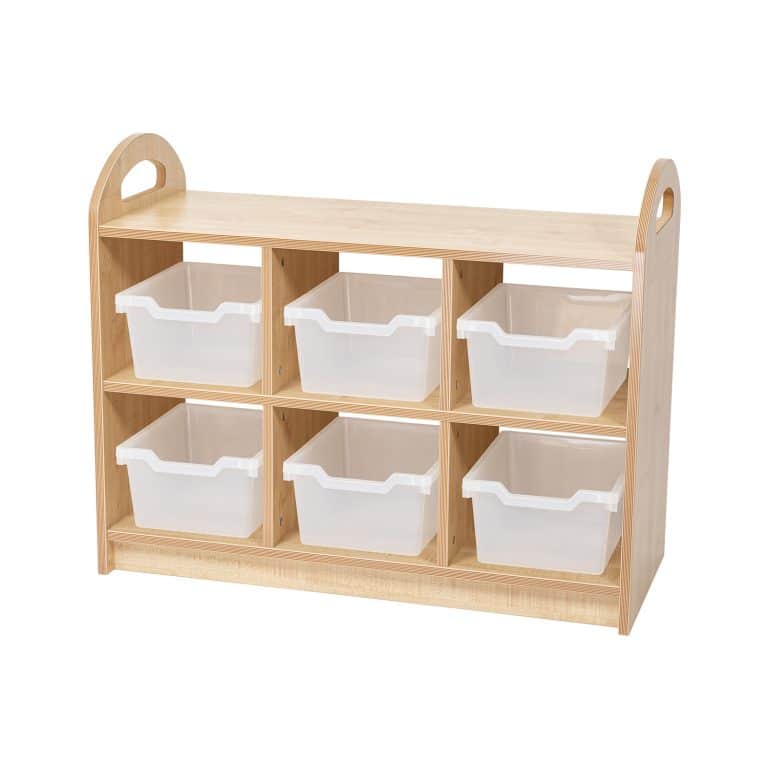 Pioneer Two Tier Open Shelving with Dividers - Image 2