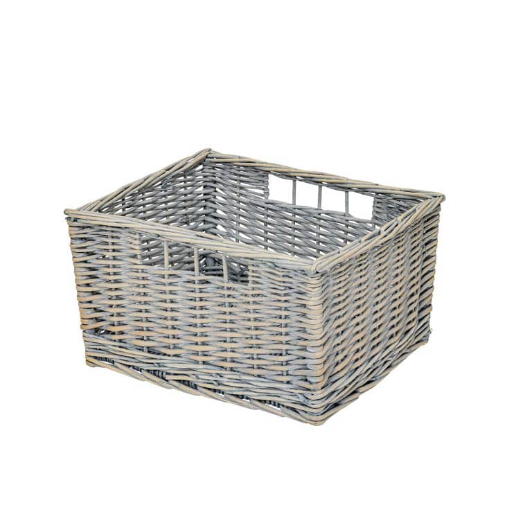 Deep Basket Pack of 3 - Grey