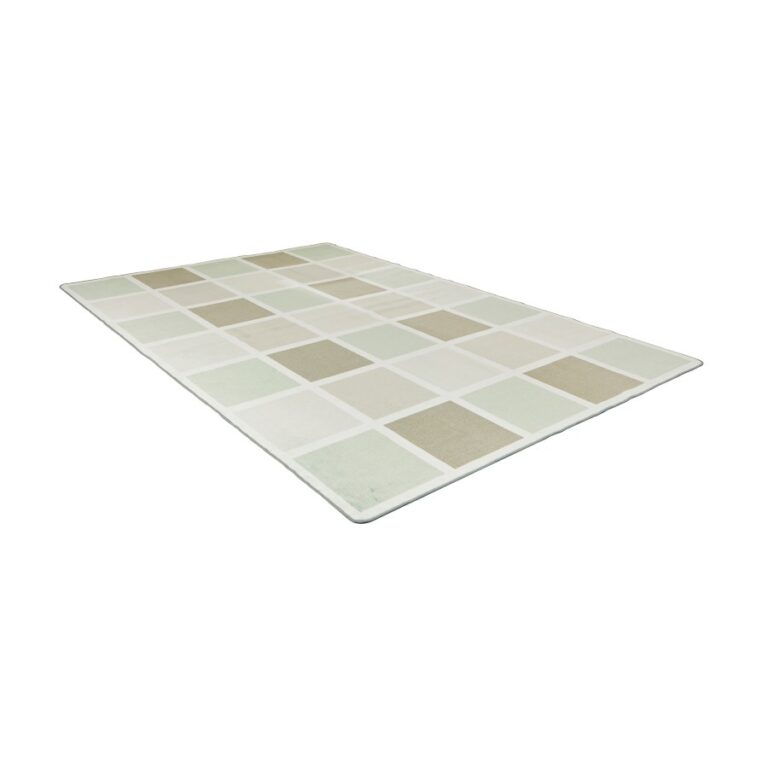 Large Neutral Squares Rug - Image 4