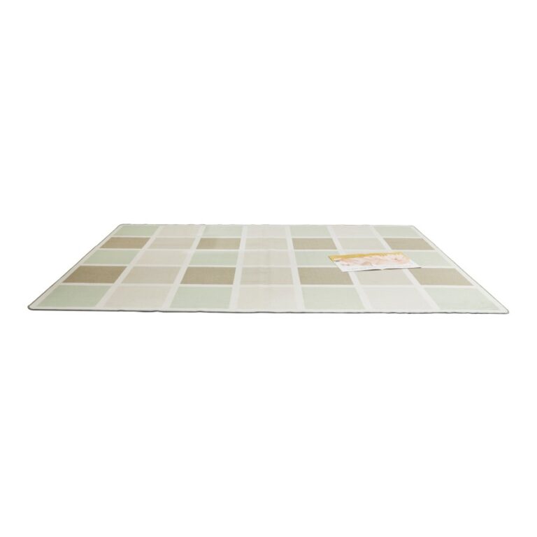 Large Neutral Squares Rug - Image 3