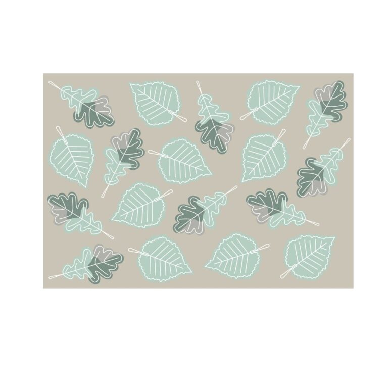 Abstract Leaf Rug - Image 3