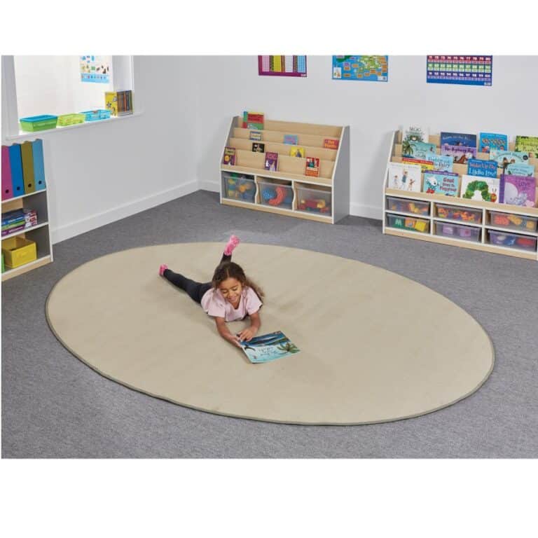 Neutral Oval Rugs - Image 2