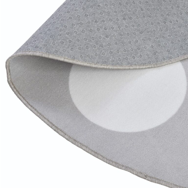 Geometric Shapes Scandi Round Rug - Image 2