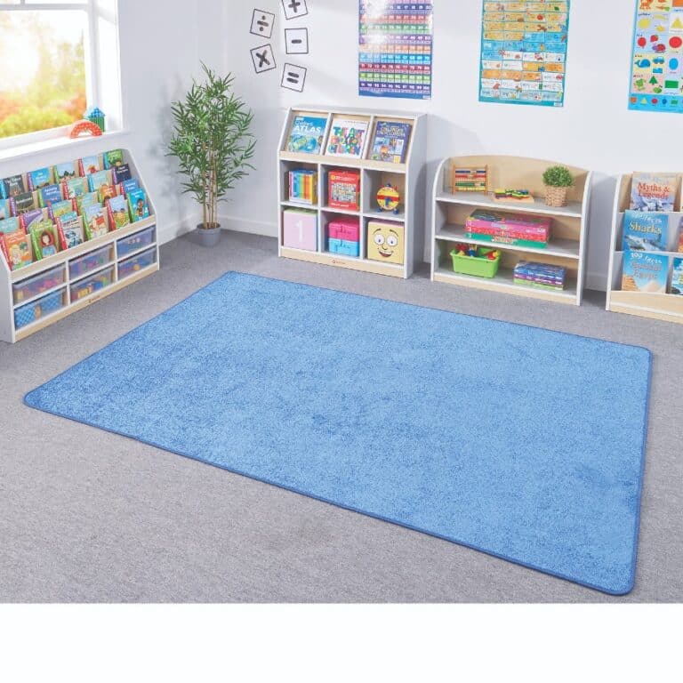 Solid Colour Rectangular Rug - Image 6