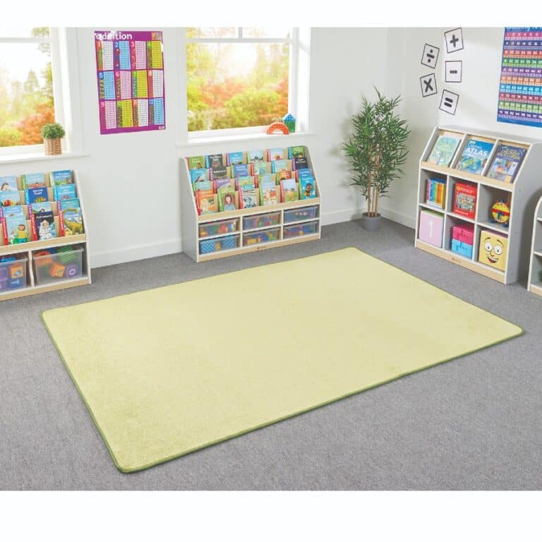 Solid Colour Rectangular Rug - Image 2