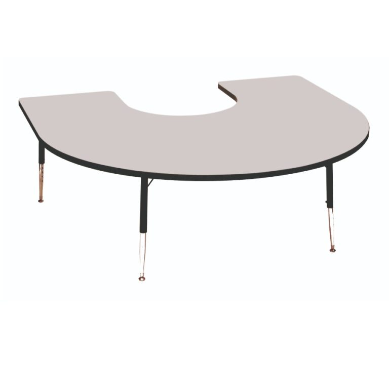 Tuf-Top™ Height Adjustable Horseshoe Top Table - Image 3