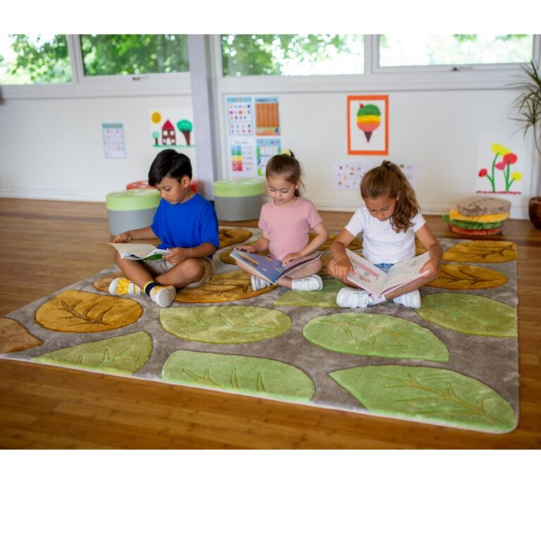 Seasonal Leaves Super Deluxe Carved Carpet - Image 4