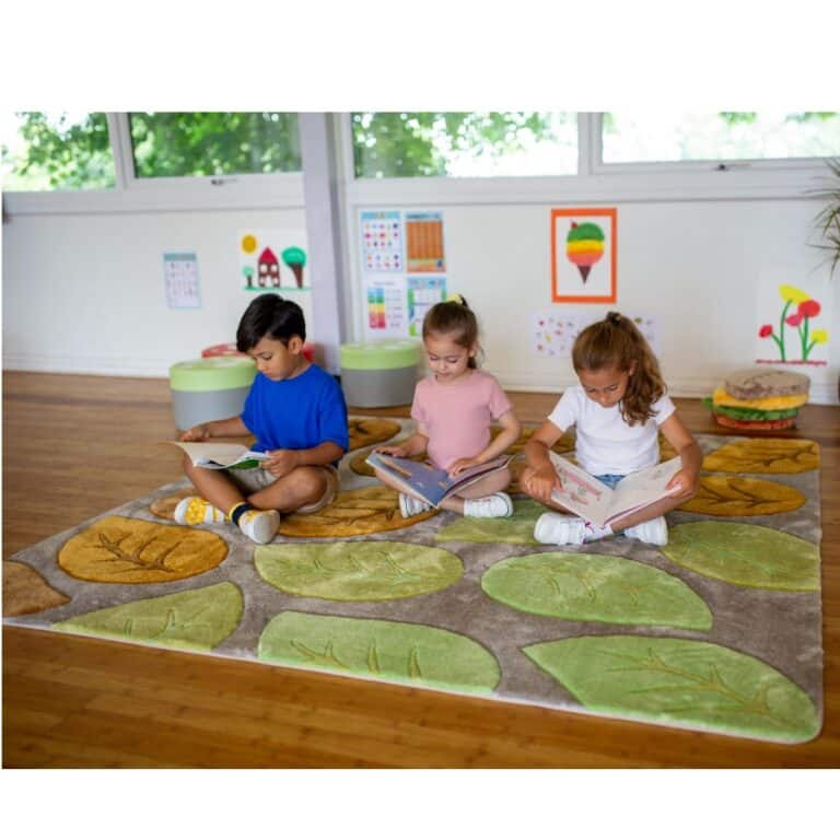 Seasonal Leaves Super Deluxe Carved Carpet - Image 3