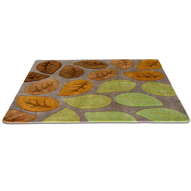 Seasonal Leaves Super Deluxe Carved Carpet - Image 5
