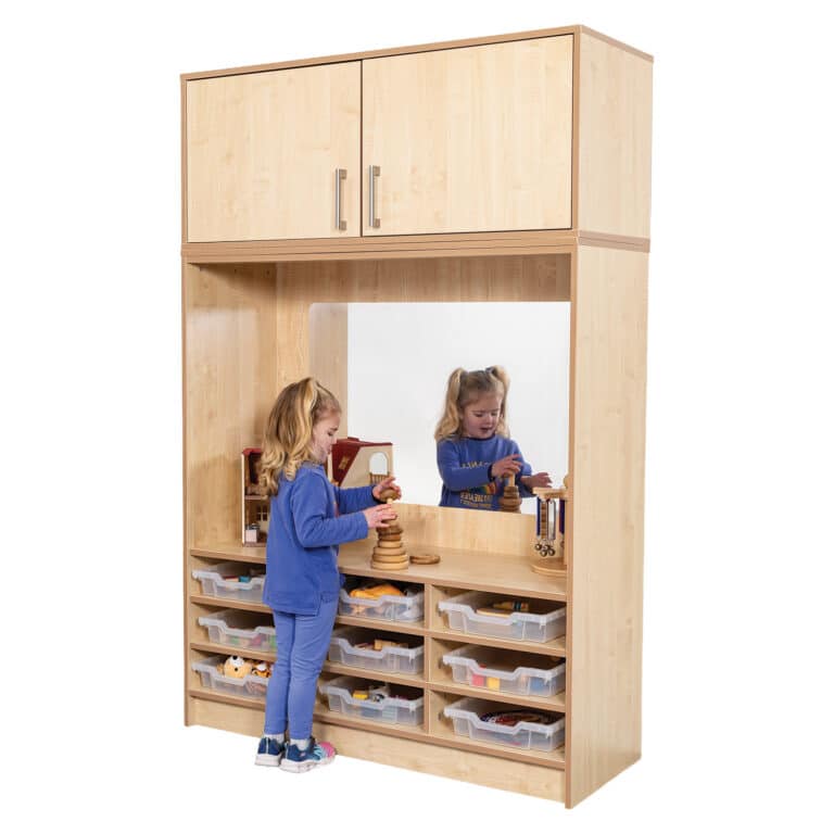 Tray Storage and Play Top Cupboard