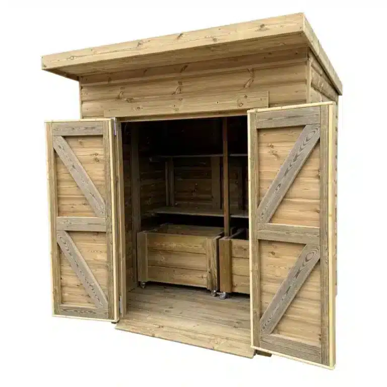 Loose Parts Storage Unit with Carts