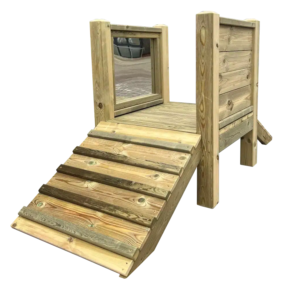 Small Outdoor Up & Over Climbing Unit - Image 4