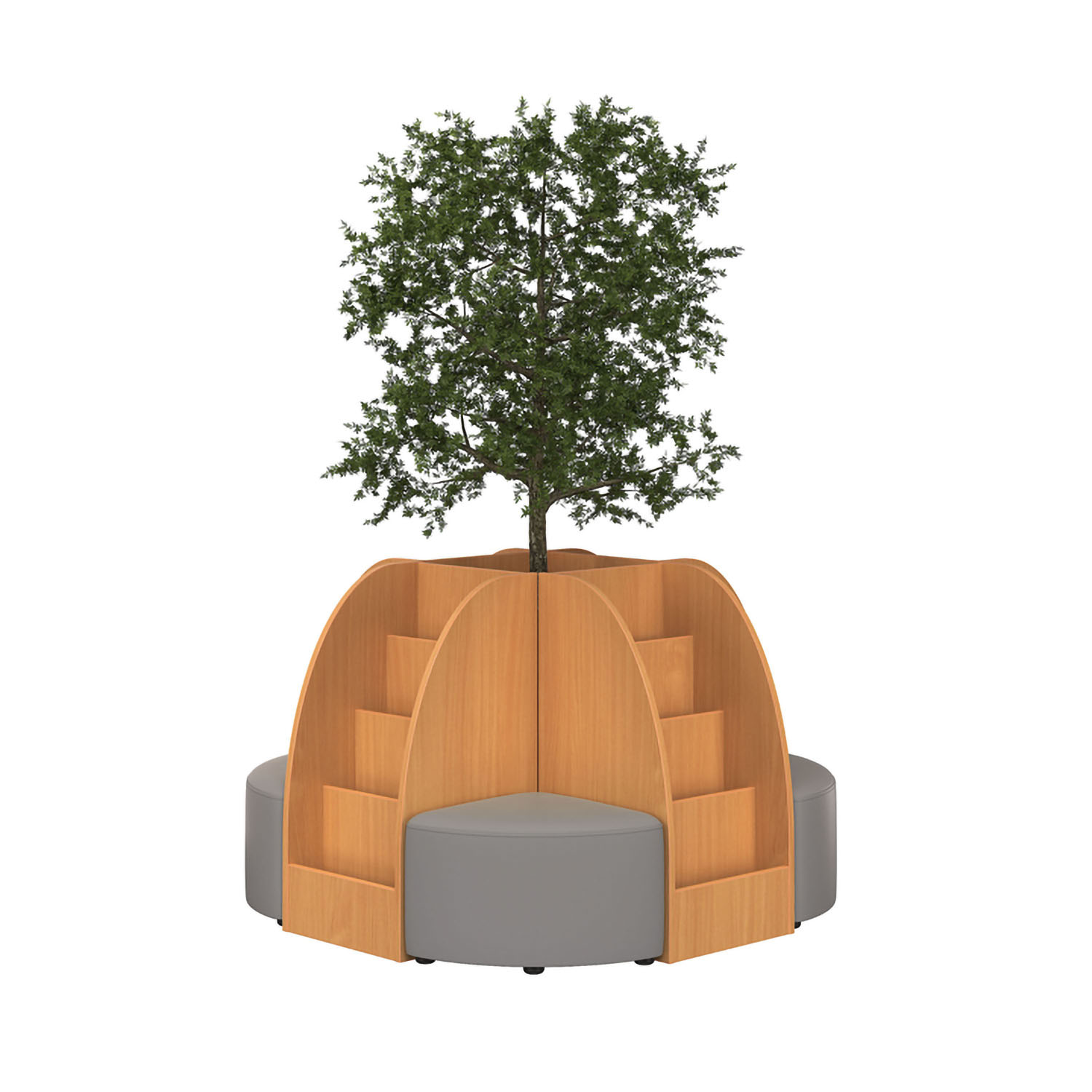 Herok Willow Island with Tree - Image 2