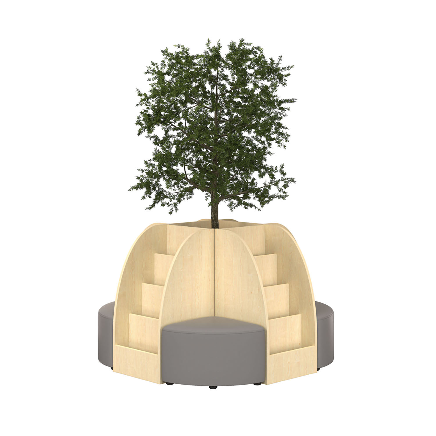Herok Willow Island with Tree - Image 3
