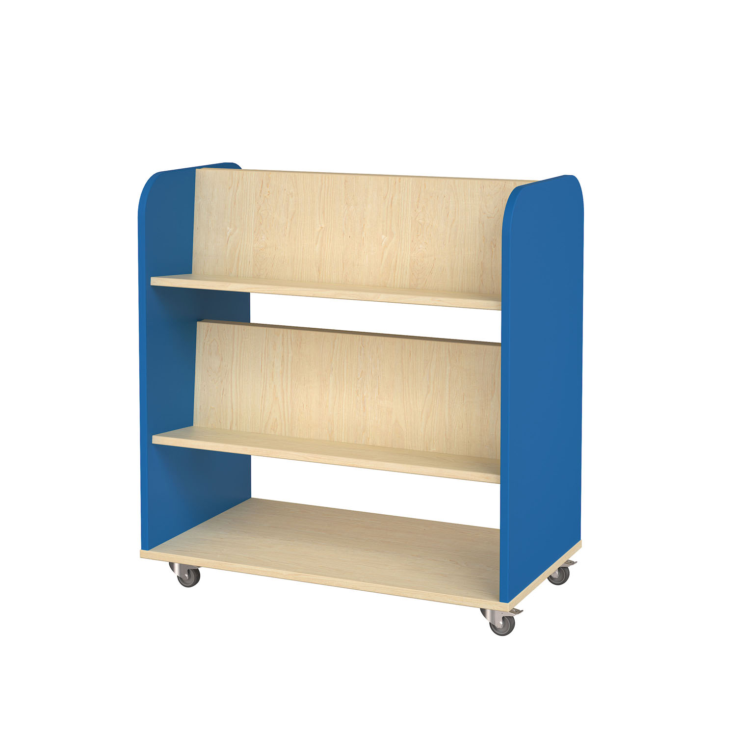Herok Medlar Double Sided Book Trolley - Image 3